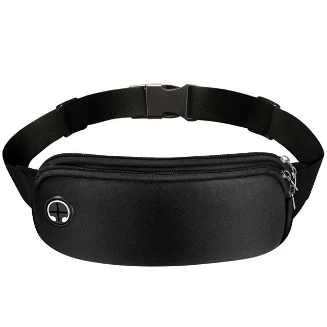 Men and Women Running Waist Bag Sports Mobile Phone Bag Waterproof Fitness Adjustable Waist Bag Marathon Equipment Cycling Bag - PCWLDASHRES