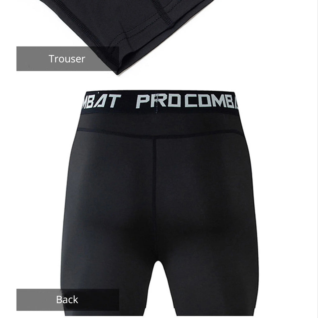 Men Bodybuilding Shorts Fitness Compression Leggings Workout Inseam Outfit Male Muscle Alive Elastic Skinny Tights - PCWLDASHRES