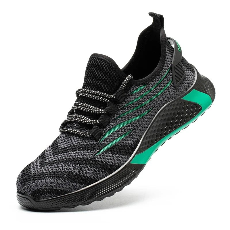 Men Work Safety Shoes Anti - puncture Working Sneakers Male Indestructible Work Shoes Men Boots Lightweight Men Shoes Safety Boots - PCWLDASHRES