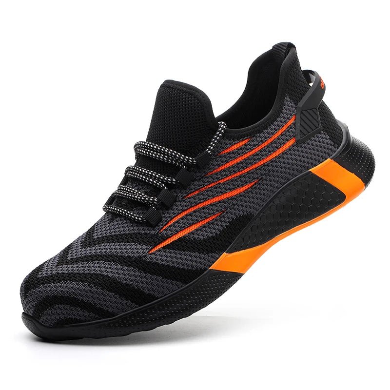 Men Work Safety Shoes Anti - puncture Working Sneakers Male Indestructible Work Shoes Men Boots Lightweight Men Shoes Safety Boots - PCWLDASHRES