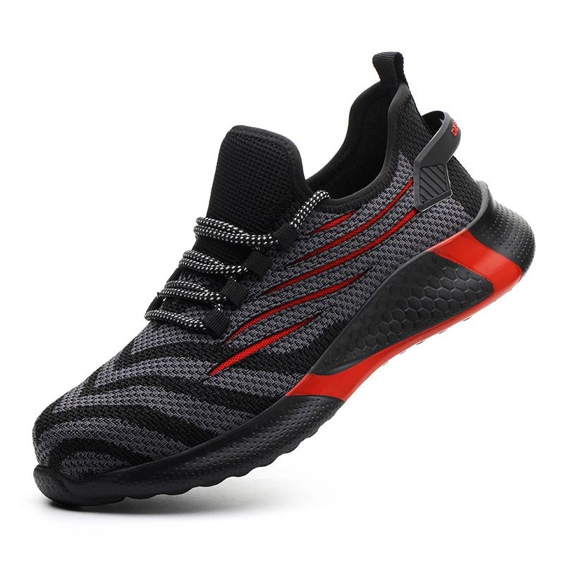 Men Work Safety Shoes Anti - puncture Working Sneakers Male Indestructible Work Shoes Men Boots Lightweight Men Shoes Safety Boots - PCWLDASHRES