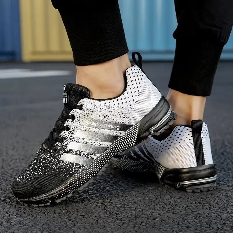 Men's Explosive Street Eye Catching Design Board Shoes with Unique Color Matching Breathable Comfortable Anti Slip Walking Shoes - PCWLDASHRES