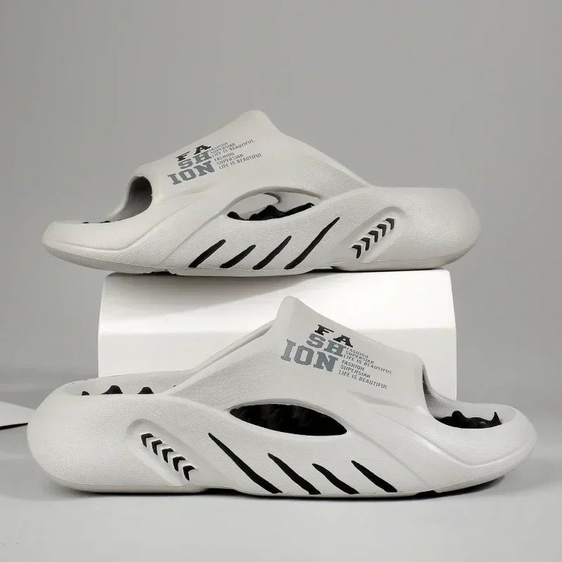 Men's Home Slippers Luxury 2024 Eva Sole Slippers for Man Adult Men's Sandal Slipers Flip Flop Male Shoes Sneakers House Slides - PCWLDASHRES