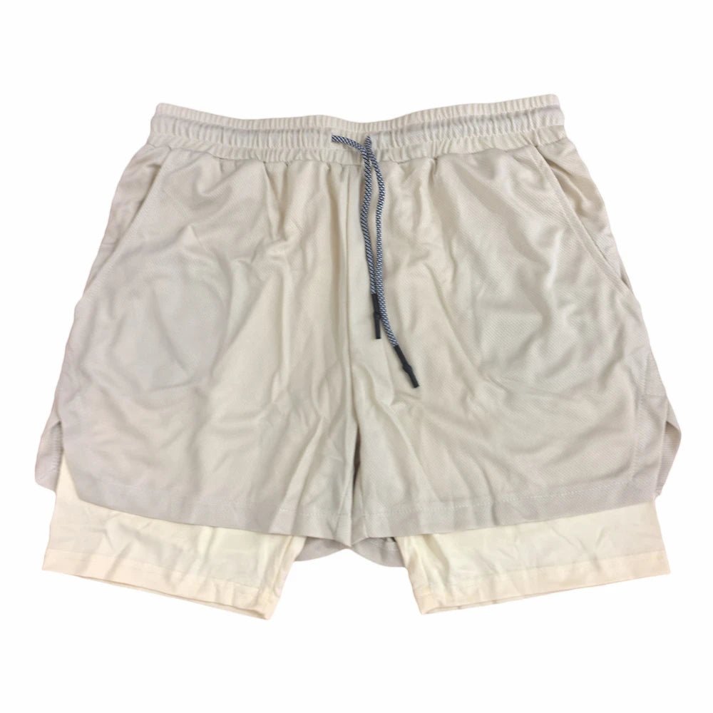 Men's Multi Pocket Shorts Fitness Shorts Casual Beach Sports Lined Skinny Shorts Everyday Style Mesh Camouflage Running Shorts - PCWLDASHRES