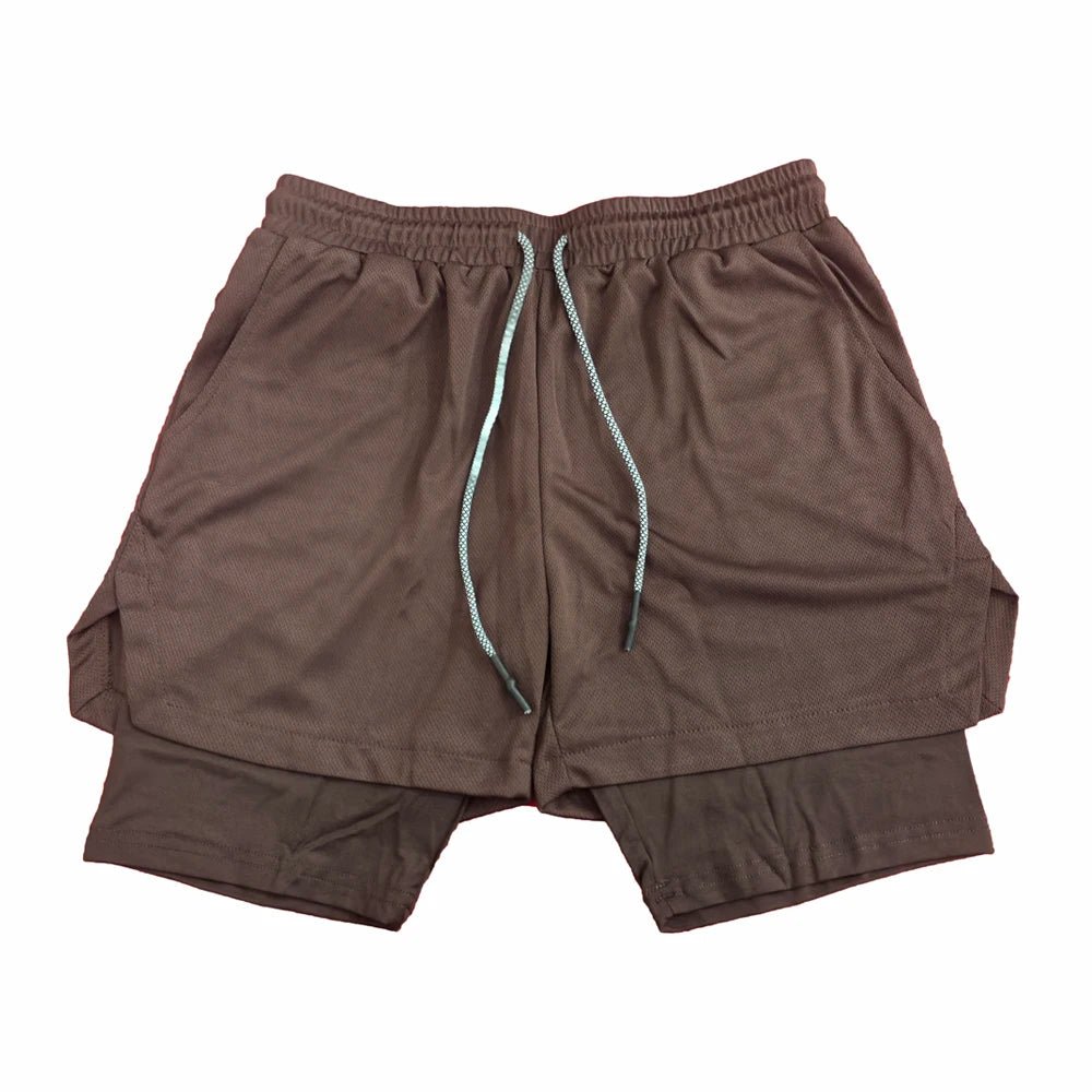 Men's Multi Pocket Shorts Fitness Shorts Casual Beach Sports Lined Skinny Shorts Everyday Style Mesh Camouflage Running Shorts - PCWLDASHRES