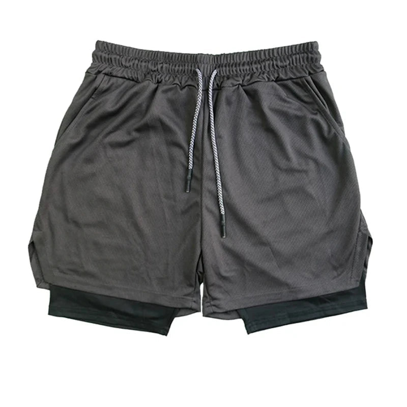 Men's Multi Pocket Shorts Fitness Shorts Casual Beach Sports Lined Skinny Shorts Everyday Style Mesh Camouflage Running Shorts - PCWLDASHRES