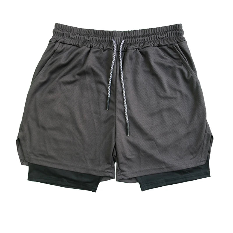 Men's Multi Pocket Shorts Fitness Shorts Casual Beach Sports Lined Skinny Shorts Everyday Style Mesh Camouflage Running Shorts - PCWLDASHRES