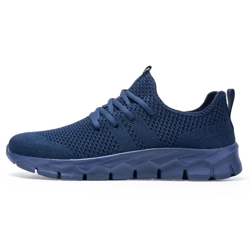 Men's shoes Four Seasons new plus size Flying weaving Lightweight Breathable Casual Sports Shoes Soft Sole Outdoor Running Shoes - PCWLDASHRES
