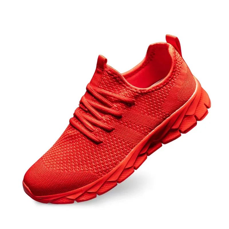Men's shoes Four Seasons new plus size Flying weaving Lightweight Breathable Casual Sports Shoes Soft Sole Outdoor Running Shoes - PCWLDASHRES