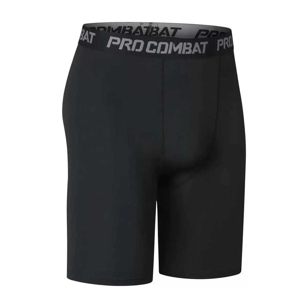 Men's Sports Leggings, Bottoming Shorts, Quick - drying Stretch Fitness, Running, Track and Field, Basketball Training, Compressio - PCWLDASHRES