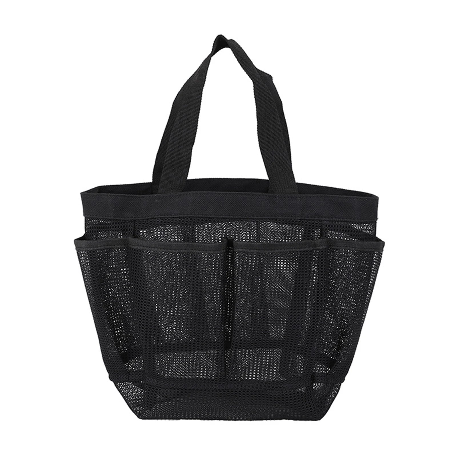 Mesh Beach Bags Tote Bag with 8 Pockets Waterproof Lightweight Foldable Tote Bag Oversized Pool Bag - PCWLDASHRES