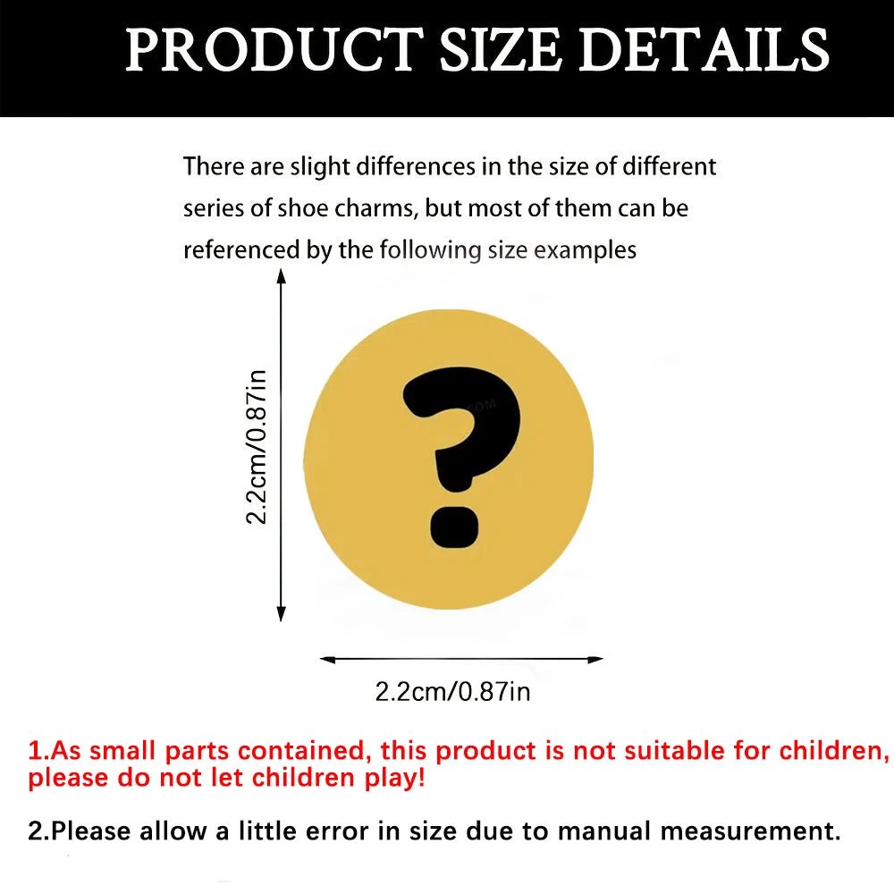 MINISO 12pcs/set Cartoon Shoes Charms PVC Accessories DIY Shoe Decoration For Clogs Sandal Garden Buckle X - mas Gifts - PCWLDASHRES