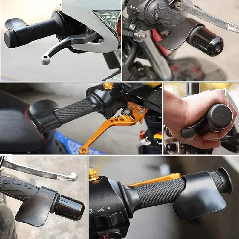 Motorcycle Accelerator Booster Assist Handle Control Grip Throttle Assistant Clip Thumb Assist Labor Saver Motore Accessories - PCWLDASHRES