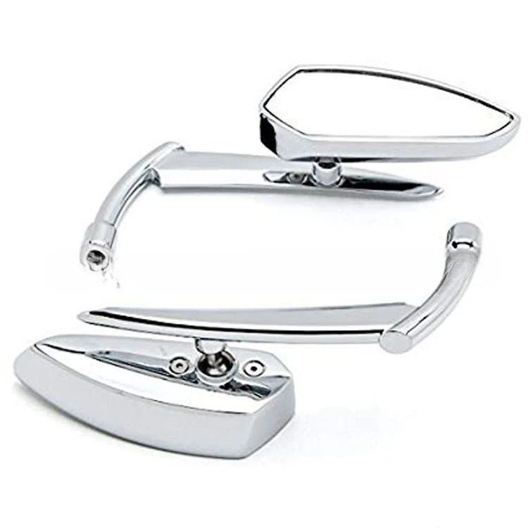 Motorcycle accessories are suitable for installing aluminum rearview mirrors on Harley modified vehicles as reverse reflectors. - PCWLDASHRES