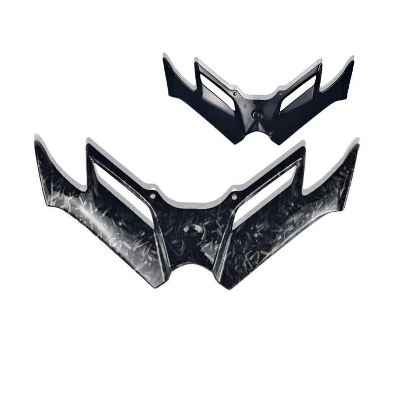 Motorcycle Aerodynamic Winglets Front Side Spoiler Fit for Enhanced Stability on Electric Motorcycles Stable Commuting - PCWLDASHRES