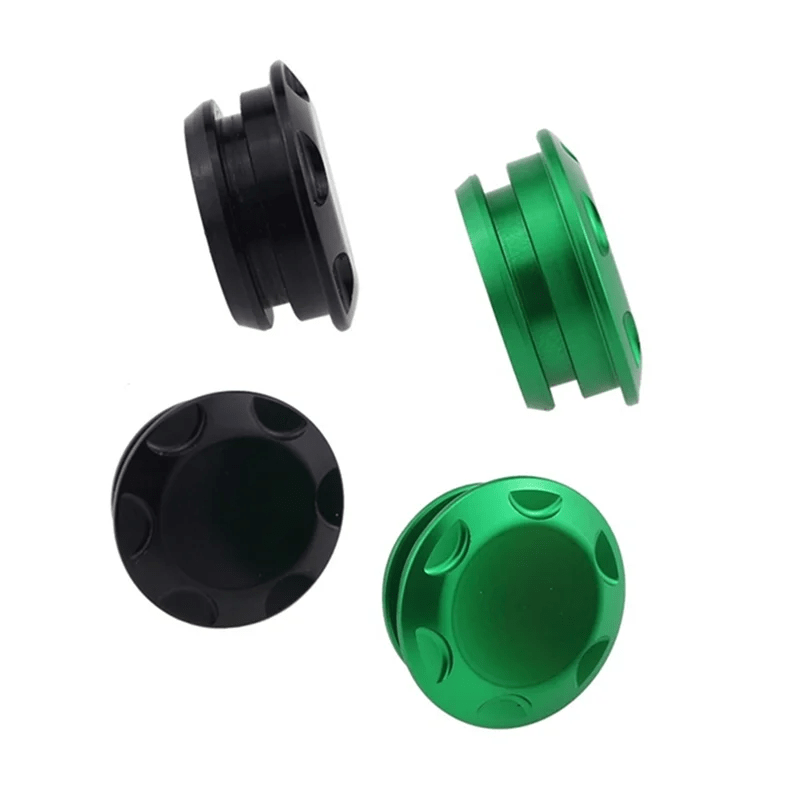 Motorcycle Frame Hole Cover Kit Body Frame Insert Decorative Cap For Kawasaki NINJA400 NINJA500 Ninja 400 Z400 Z500 - PCWLDASHRES