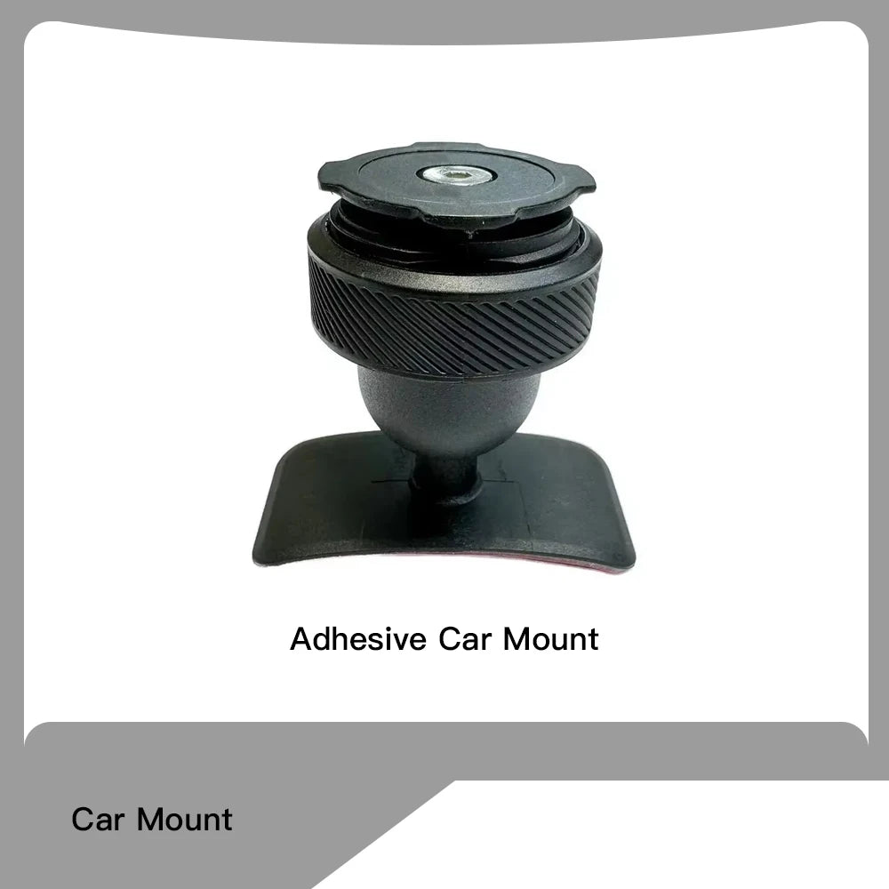 Motorcycle Handlebar Stem Fork Mount Holder Phone Mount Universal Adaptors 1 ball Mirror Scooter Mount VIBRATION DAMPENER Lock - PCWLDASHRES