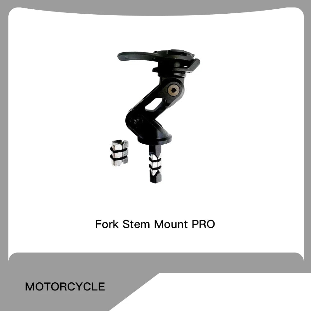 Motorcycle Handlebar Stem Fork Mount Holder Phone Mount Universal Adaptors 1 ball Mirror Scooter Mount VIBRATION DAMPENER Lock - PCWLDASHRES