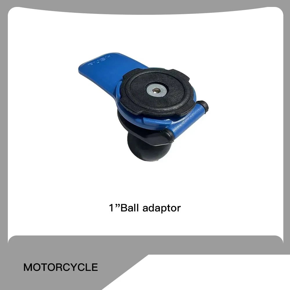 Motorcycle Handlebar Stem Fork Mount Holder Phone Mount Universal Adaptors 1 ball Mirror Scooter Mount VIBRATION DAMPENER Lock - PCWLDASHRES