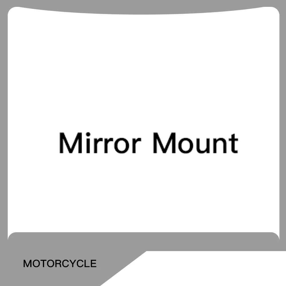 Motorcycle Handlebar Stem Fork Mount Holder Phone Mount Universal Adaptors 1 ball Mirror Scooter Mount VIBRATION DAMPENER Lock - PCWLDASHRES